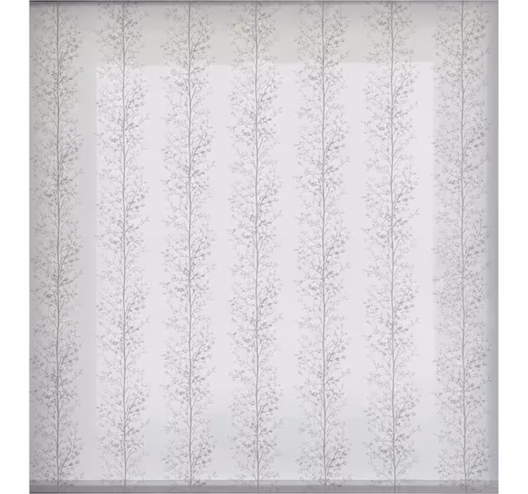 Gray roller blind with tree pattern - TenStickers
