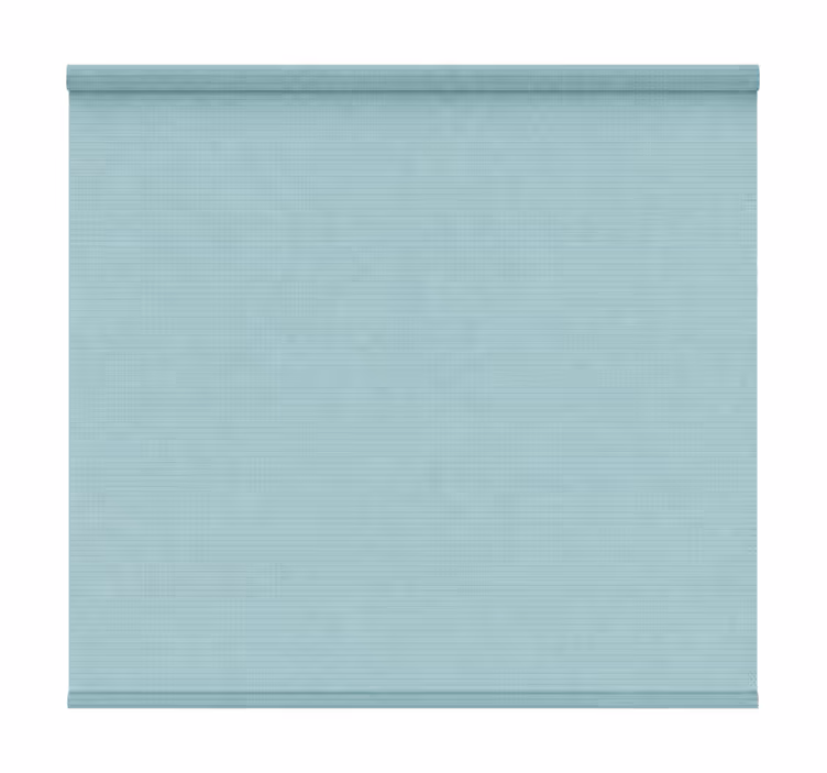 Translucent fabric blue roller blind - TenStickers
