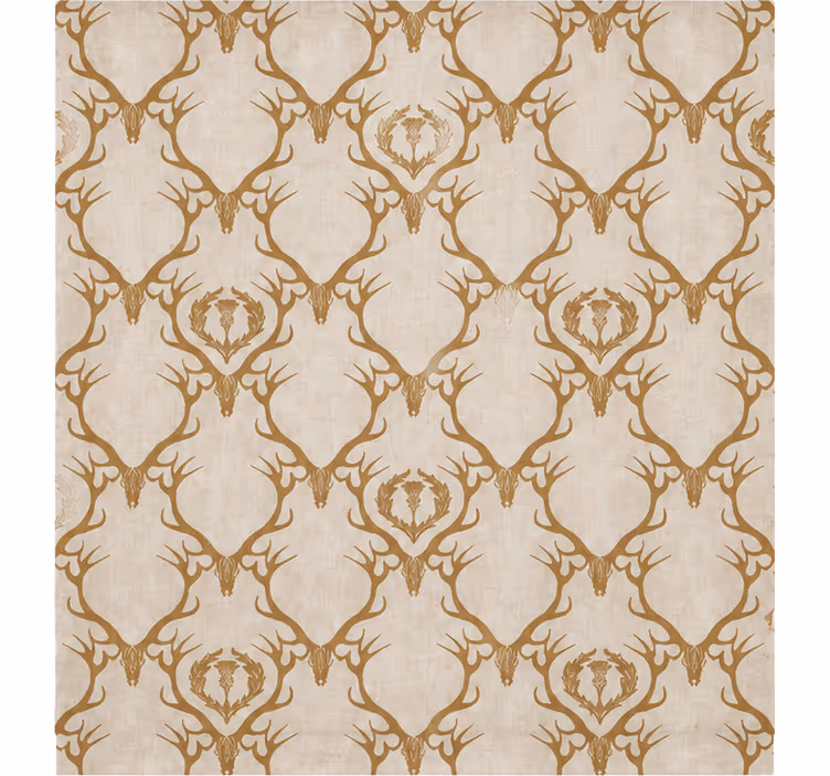 Deer pattern luxurious master bedroom roller blind - TenStickers