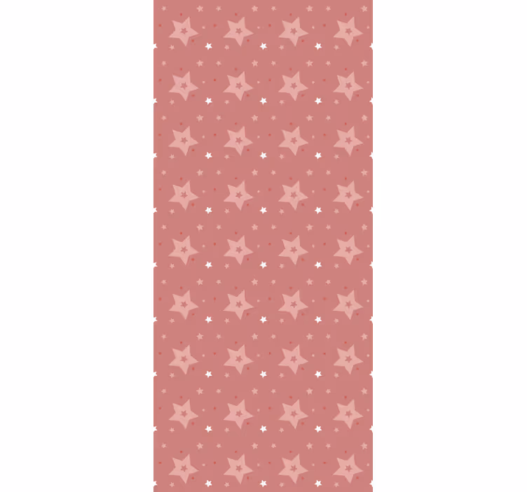 Playful Starry Pattern children room roller blind - TenStickers