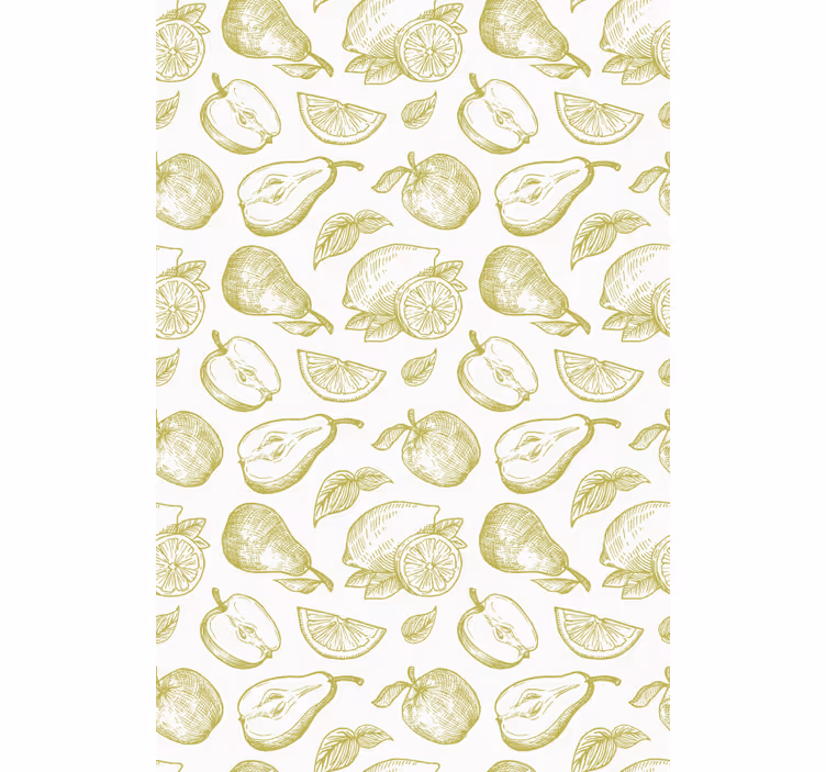 Citrus Freshness fruit and vegetable roller blind - TenStickers