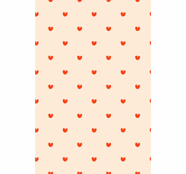 Small hearts Romantic blind - TenStickers