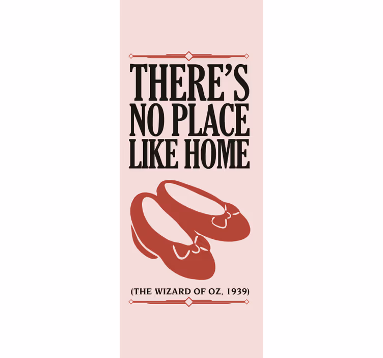 Cute pink home text roller blind - TenStickers