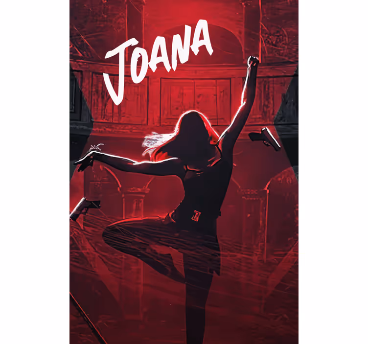 Dynamic Dance Pose customise roller blind - TenStickers