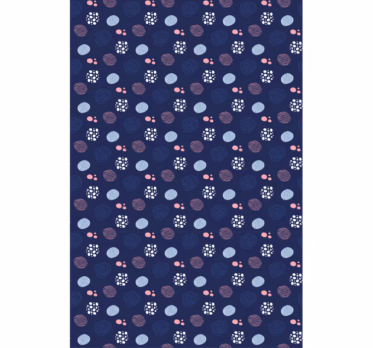 Abstract Circle Patterns texture and pattern roller blind - TenStickers