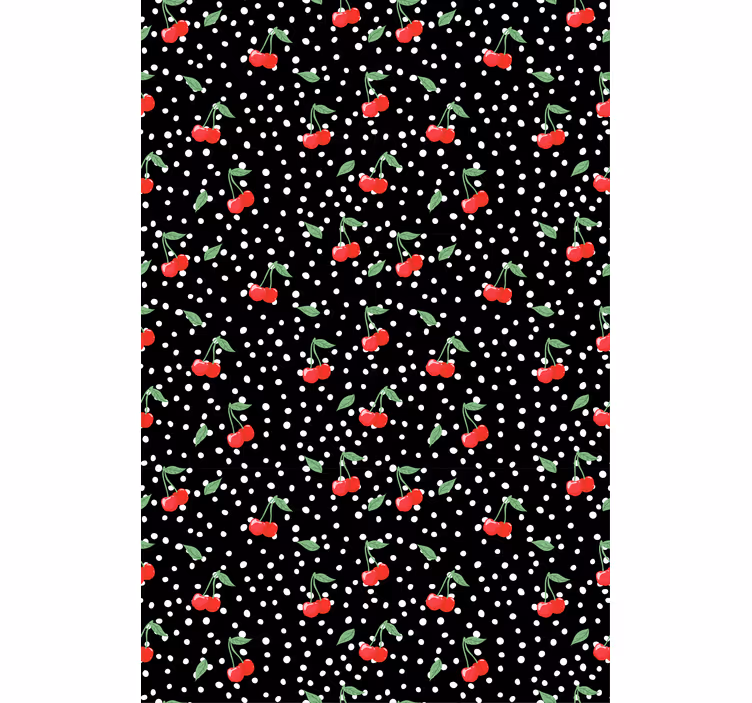 Cherry Blossom Theme fruit and vegetable roller blind - TenStickers