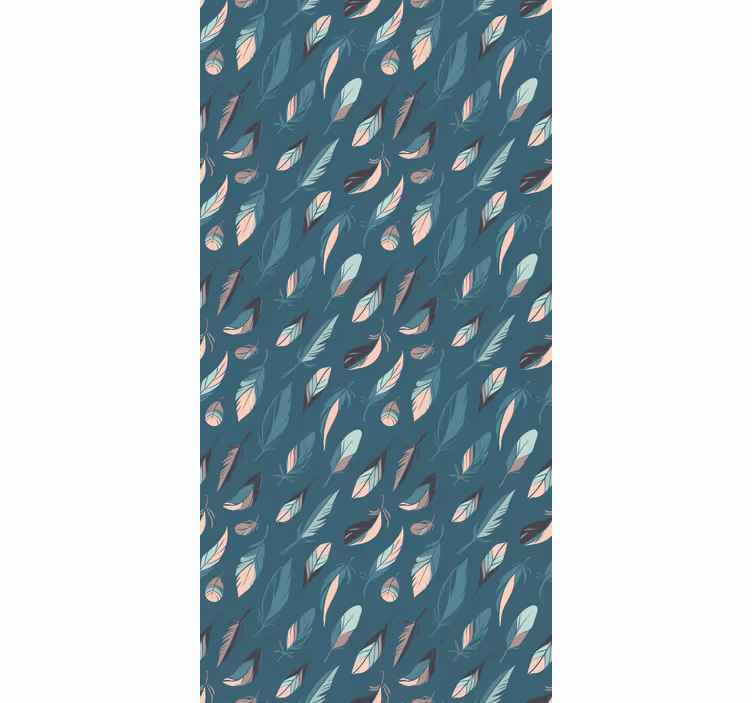 Drawn vintage  Feathers Modern blind - TenStickers