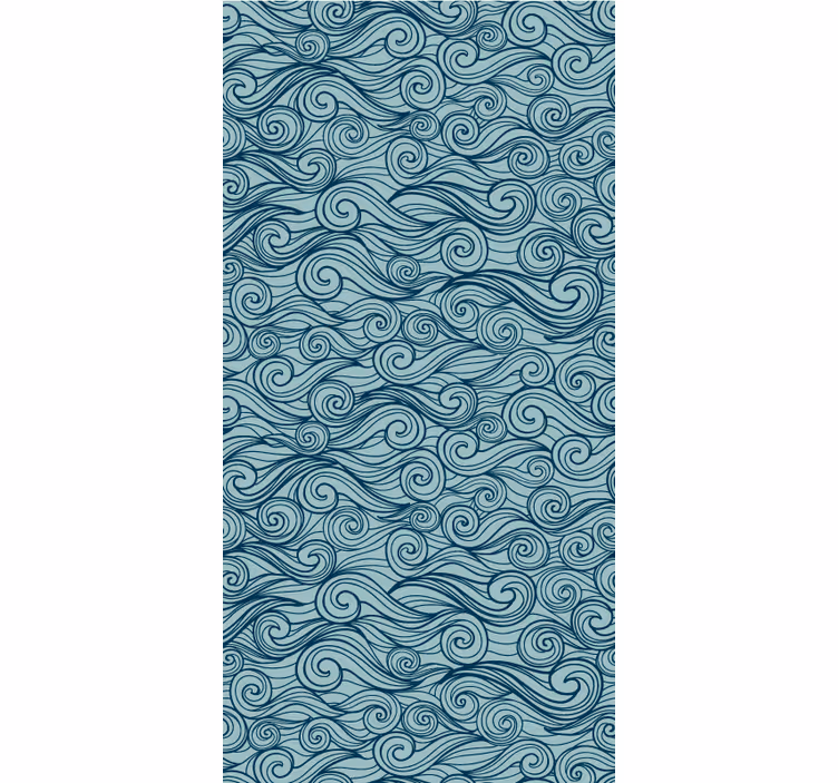 Flowing Wave Patterns texture and pattern roller blind - TenStickers