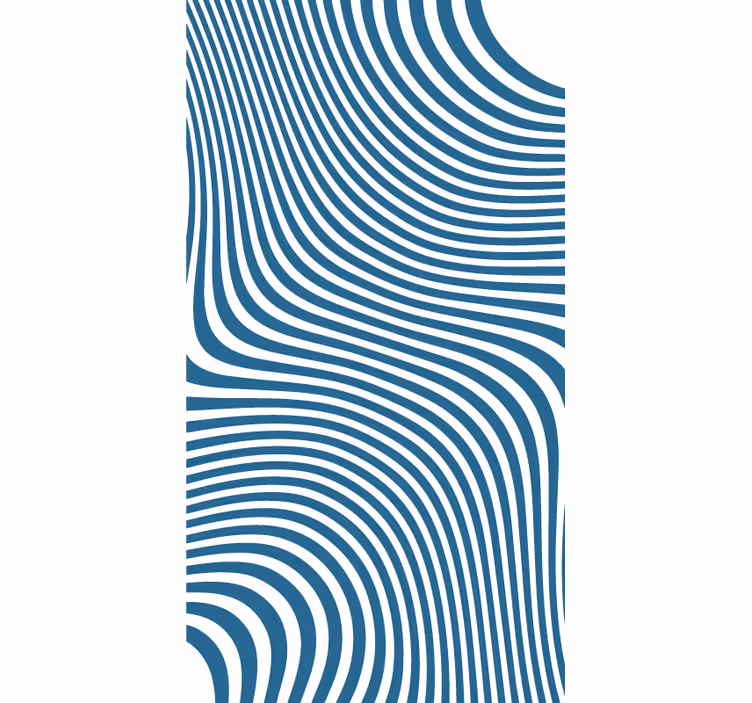 Texture and pattern roller blind fluid stripe design - TenStickers