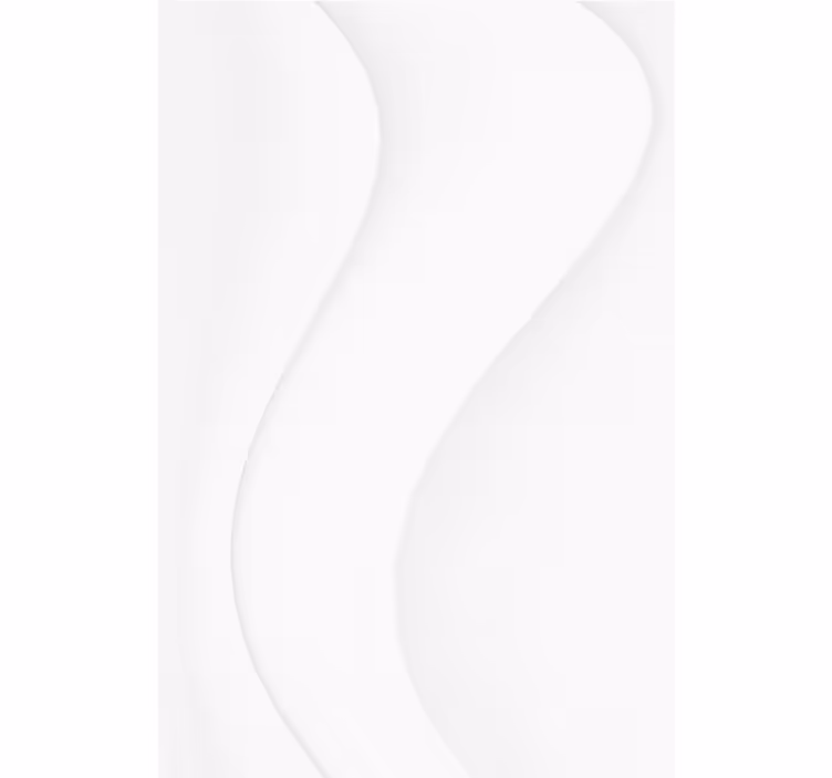 White modern shapes Master bedroom blind - TenStickers