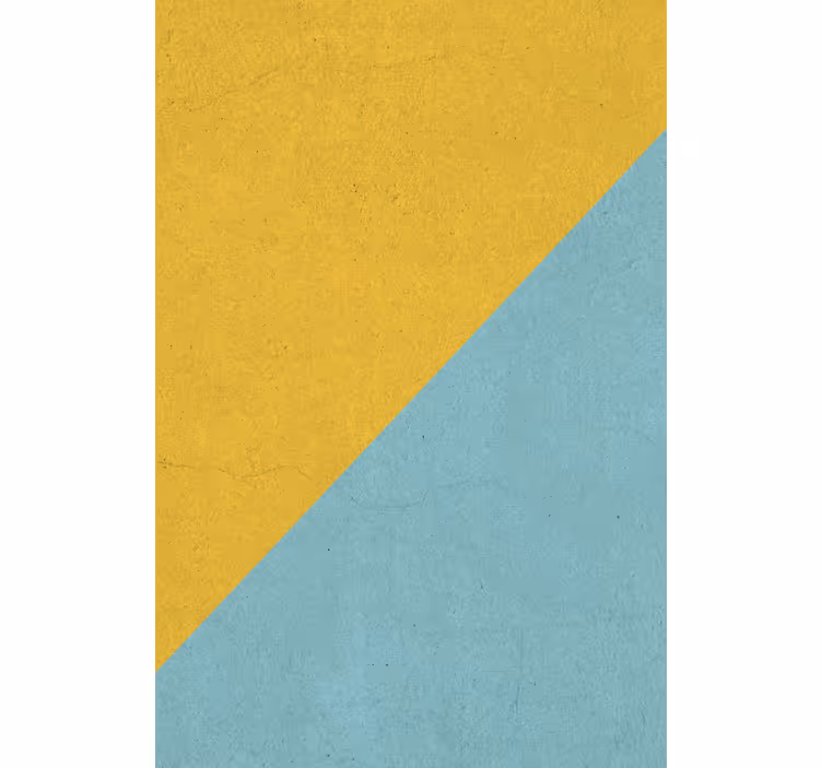 Diagonal color blocks office roller blind - TenStickers