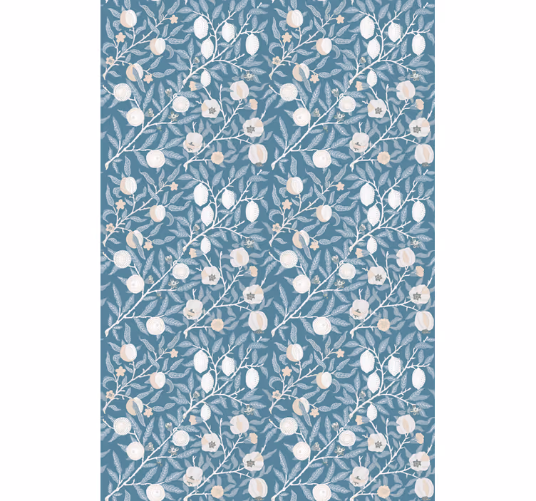 Floral Branches Design flowers and plants roller blind - TenStickers