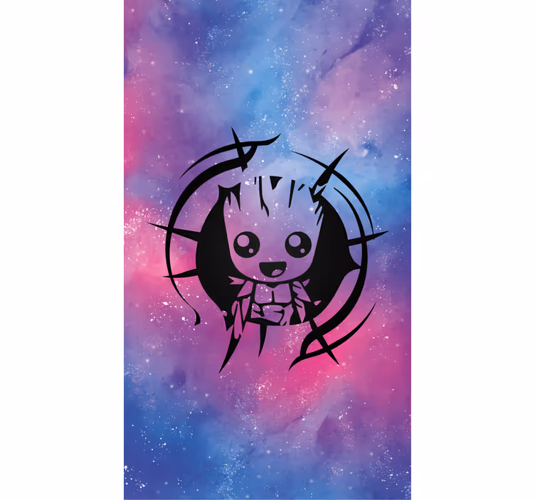 Cartoon Character Design movie roller blind - TenStickers