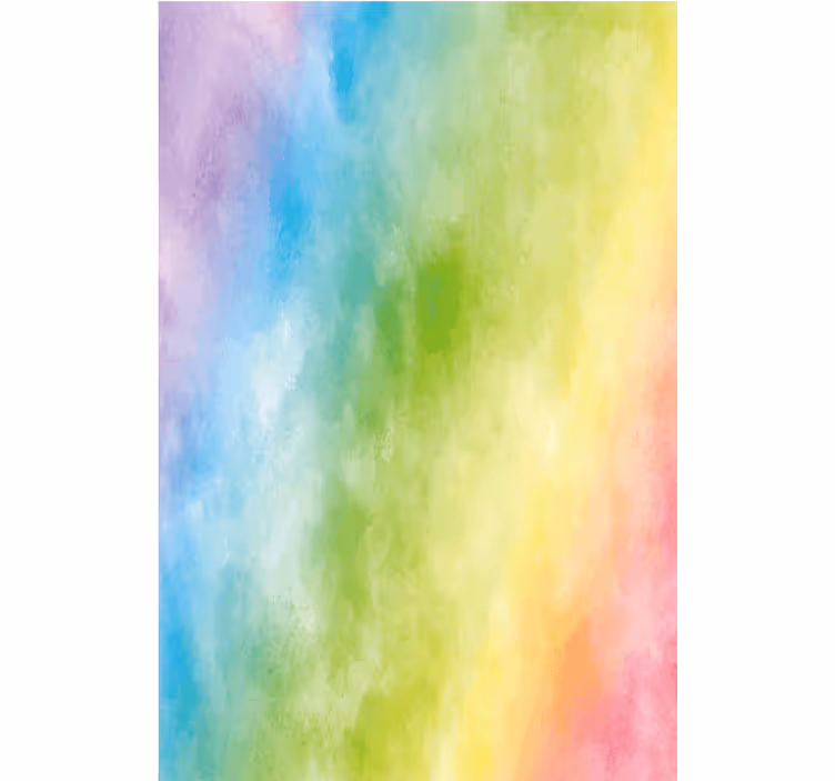 Soft gradient rainbow texture and pattern roller blind - TenStickers