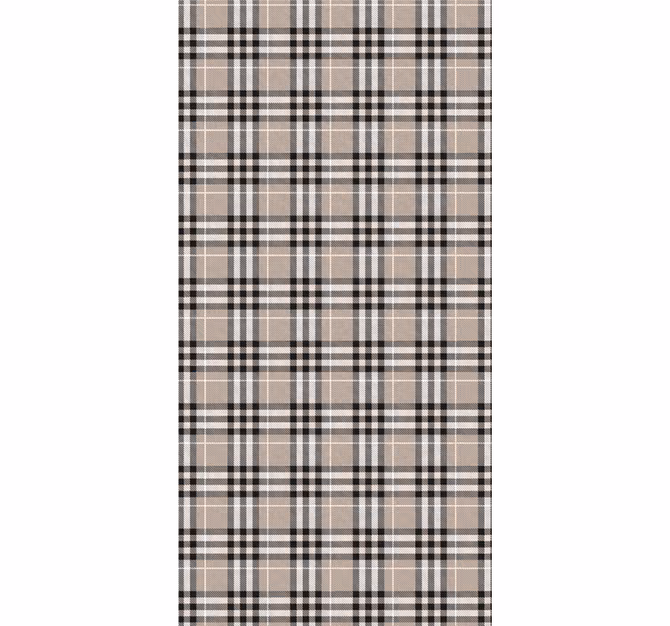 Classic checkered pattern texture and pattern roller blind - TenStickers