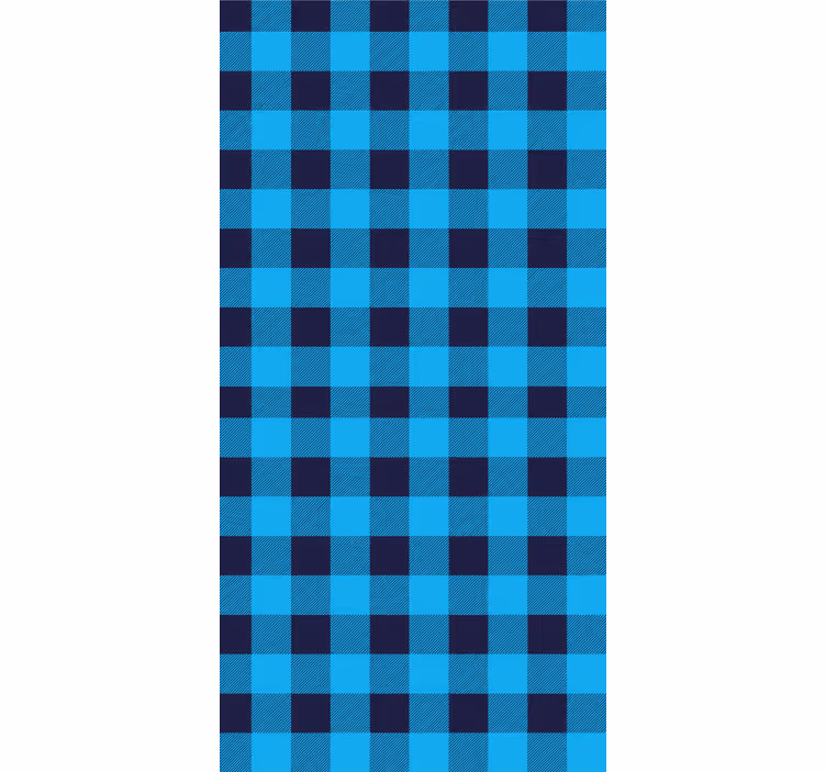 Texture and pattern roller blind checkered design - TenStickers
