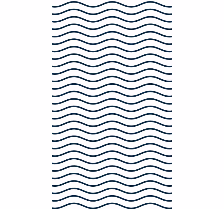 Undulating Wave Motifs texture and pattern roller blind - TenStickers