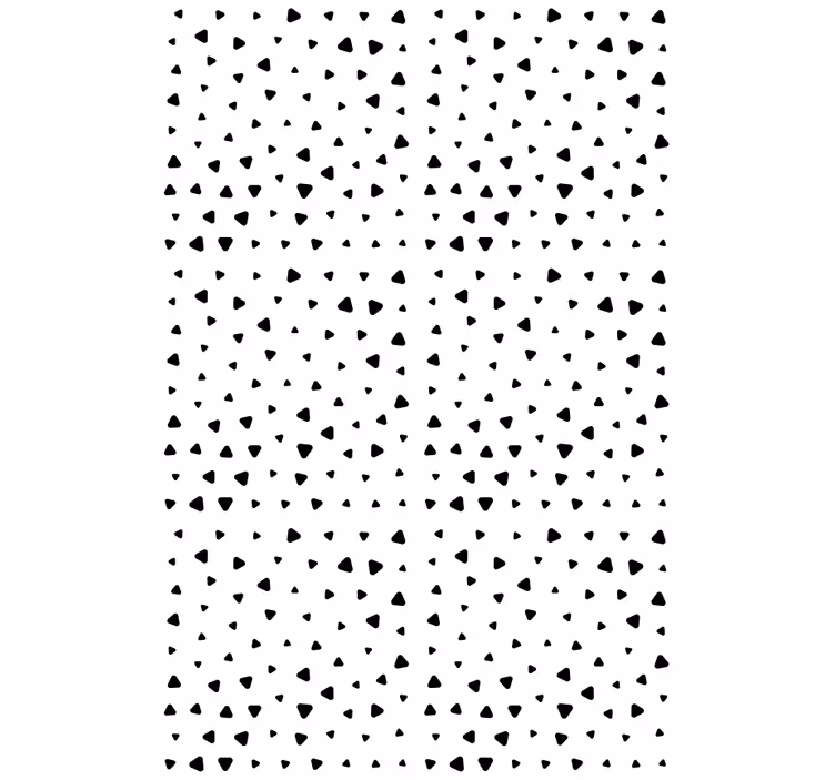 Texture and pattern roller blind geometric heart design - TenStickers