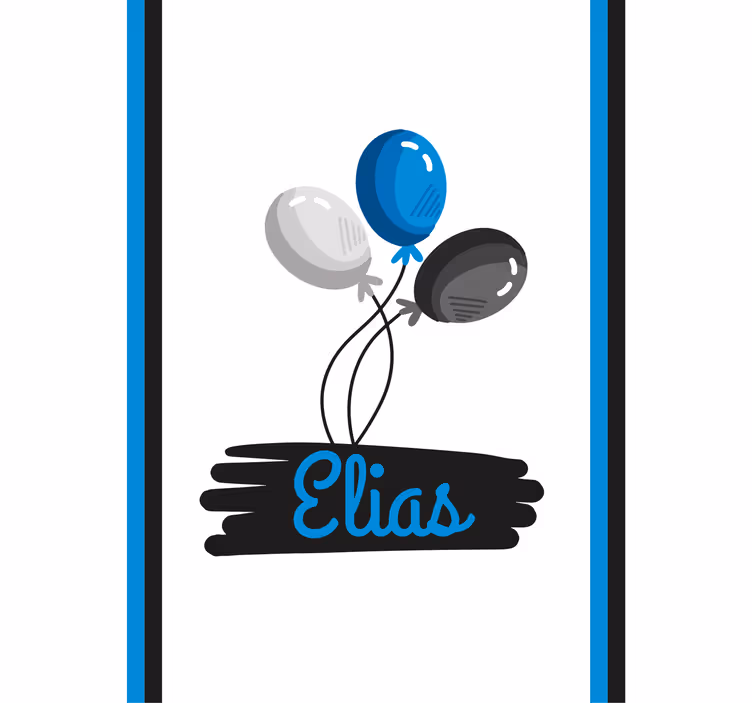 Custom Balloons Design customise roller blind - TenStickers
