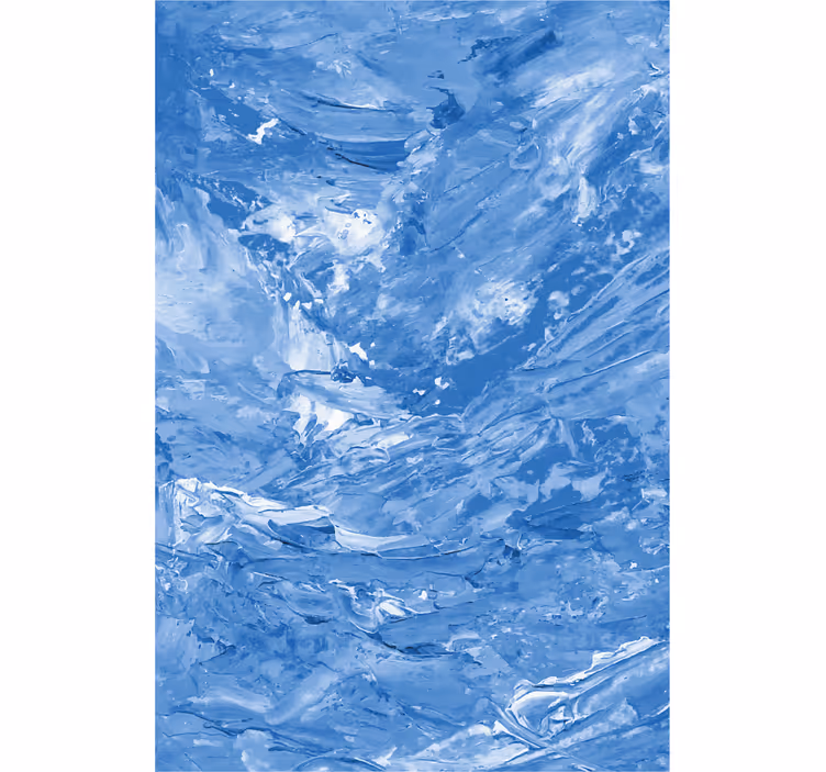 Ocean wave motif texture and pattern roller blind - TenStickers