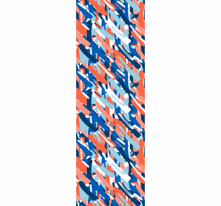 Bold Brush Strokes texture and pattern roller blind - TenStickers