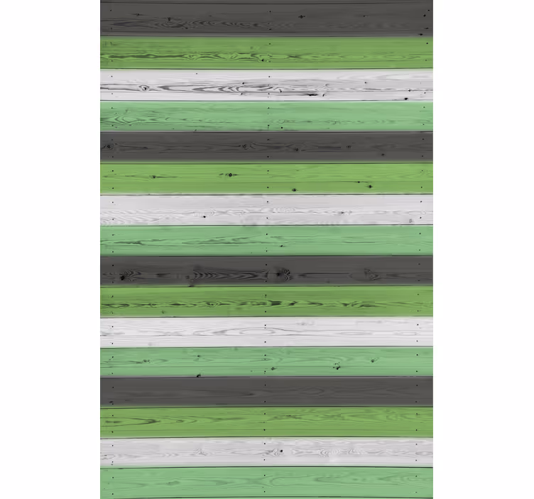 Green striped pattern texture and pattern roller blind - TenStickers