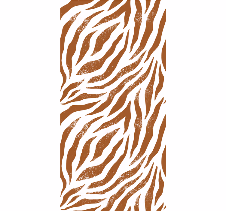 Zebra Stripe Motif animal roller blind - TenStickers