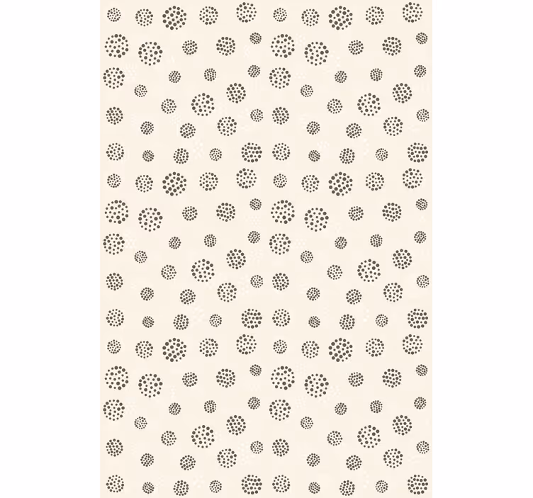 Spotted Circular Pattern master bedroom roller blind - TenStickers