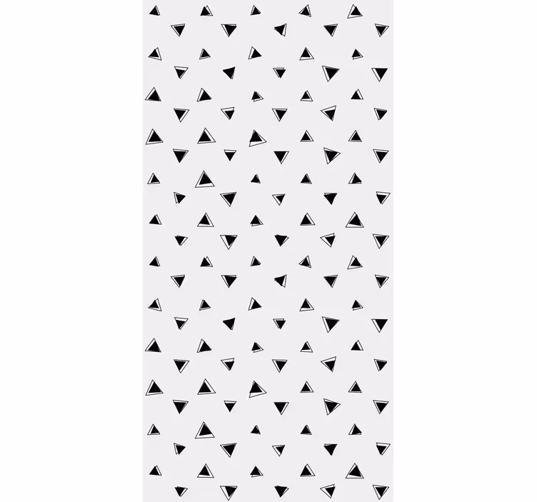 Texture and pattern roller blind triangular design - TenStickers