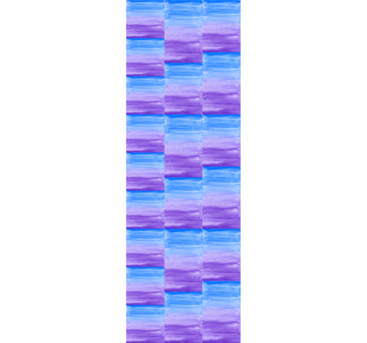 Stacked Brushstrokes Style texture and pattern roller blind - TenStickers