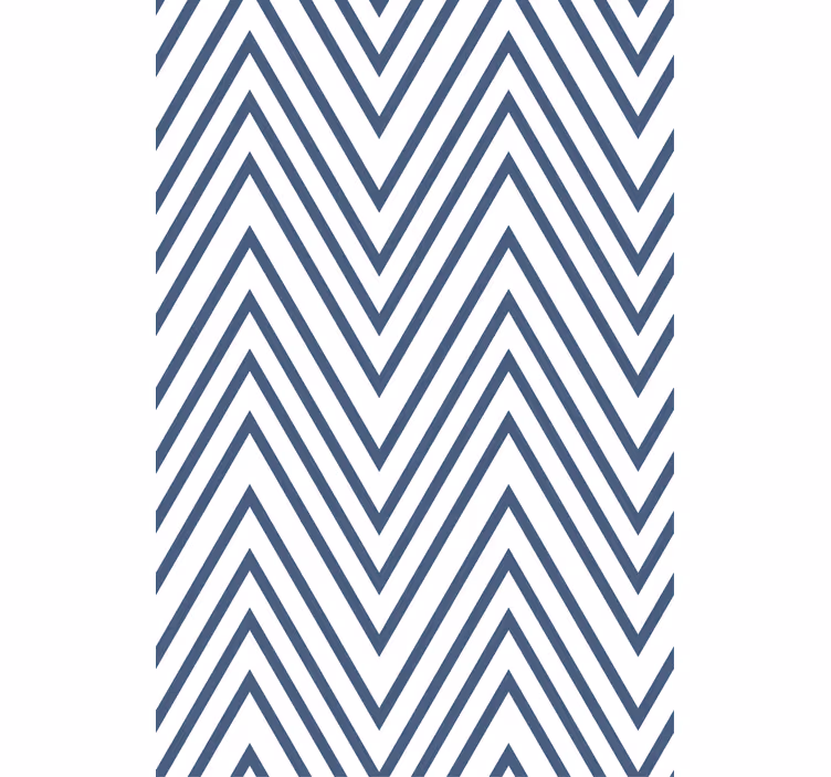 Texture and pattern roller blind zigzag lines design - TenStickers