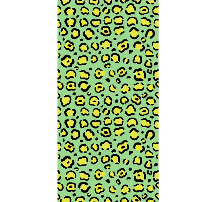 Leopard Dot Print animal roller blind - TenStickers