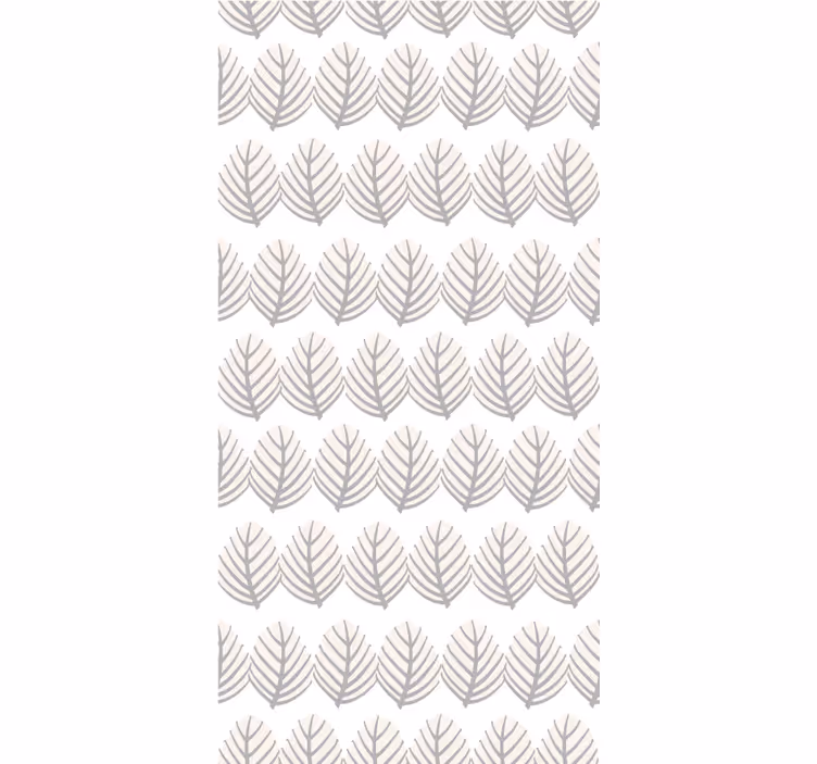 Foliage Motif Arrangement flowers and plants roller blind - TenStickers
