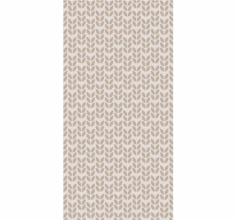 Leaf Pattern Design flowers and plants roller blind - TenStickers