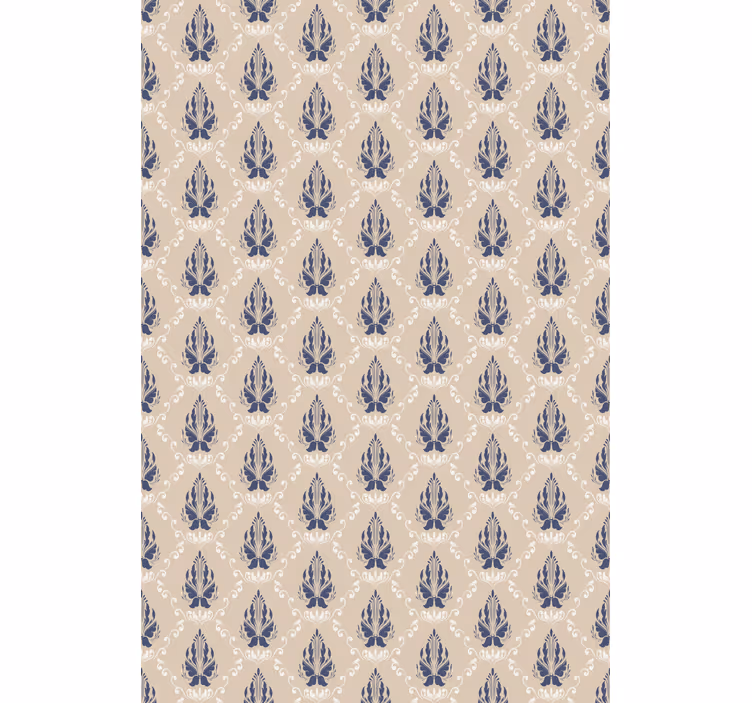 Graceful botanical theme elegant roller blind - TenStickers