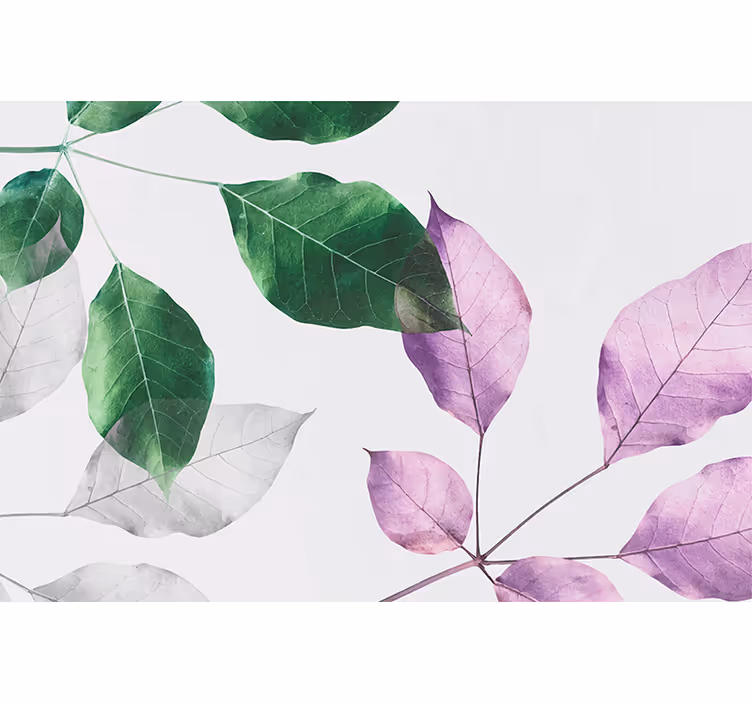"Kawaii" Style autumn leaves Flower blind - TenStickers