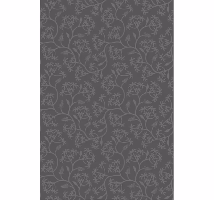 Botanical Climbing Motif flowers and plants roller blind - TenStickers