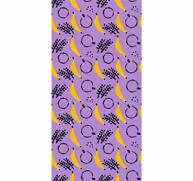 Banana Pattern Design fruit and vegetable roller blind - TenStickers