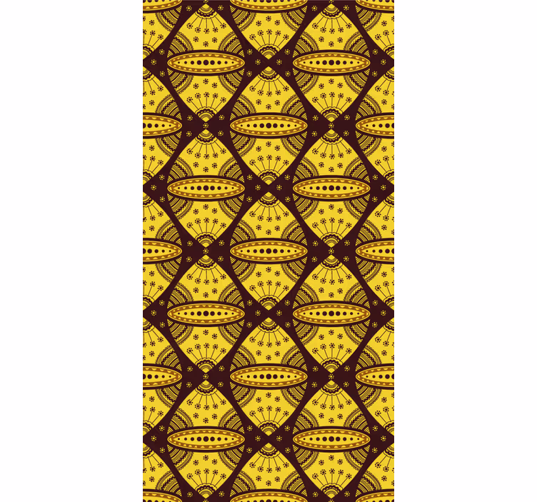 African style abstract art Blind painting - TenStickers