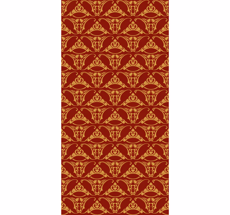 Ornate Traditional Pattern rustic roller blind - TenStickers