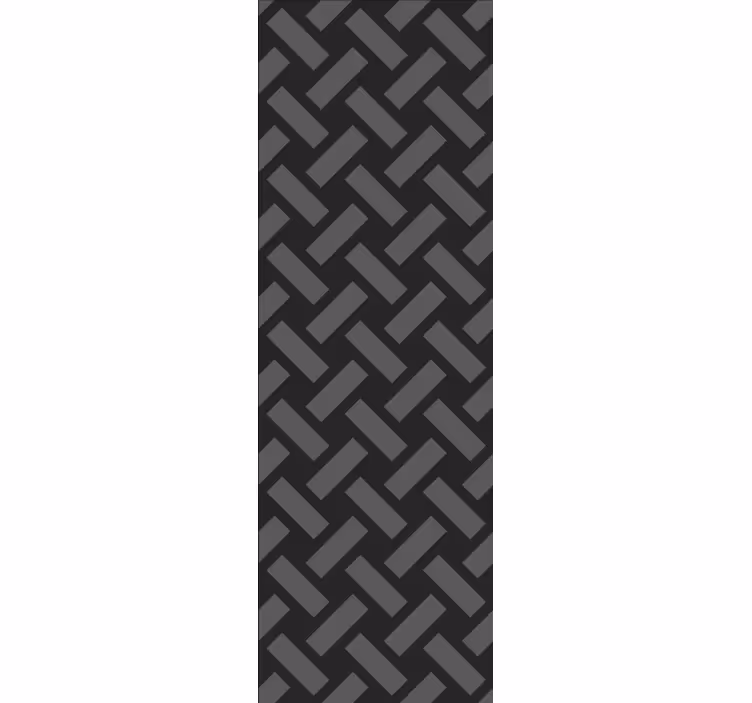 Interwoven pattern texture and pattern roller blind - TenStickers