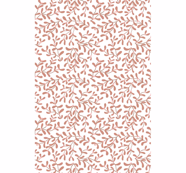 Subtle Leaf Motif flowers and plants roller blind - TenStickers
