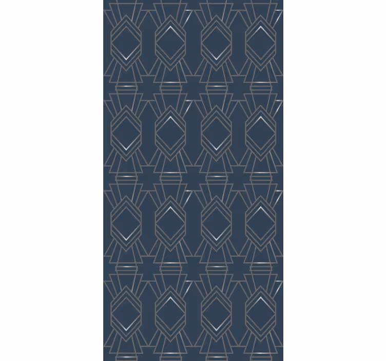 GEOMETRIC SHAPES PATTERN modern roller blind - TenStickers