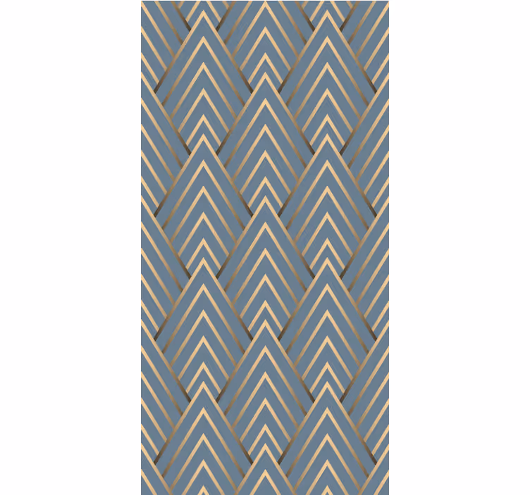 Stylish Geometric Pattern modern roller blind - TenStickers