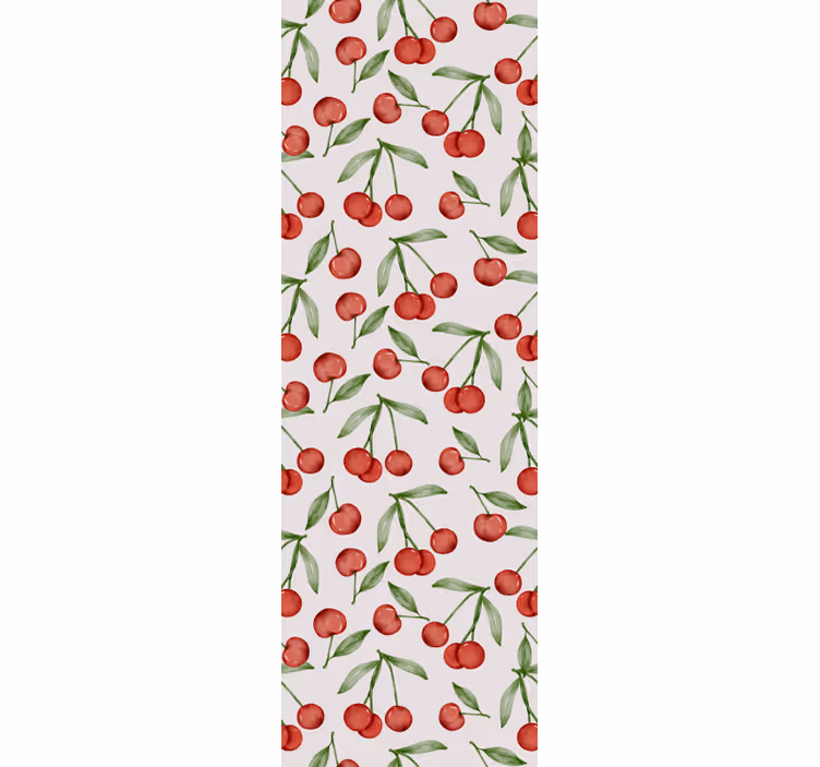 Cherry Blossom Delight fruit and vegetable roller blind - TenStickers