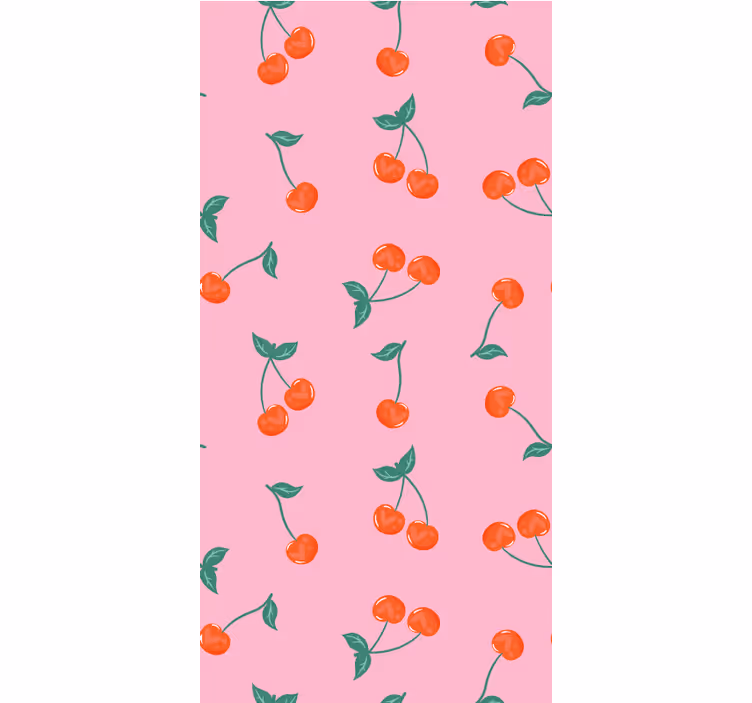 Cherry blossom motif kitchen roller blind - TenStickers