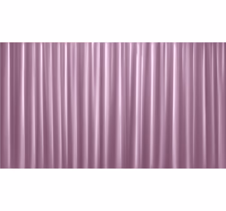 Pink wavy curtains Blind - TenStickers