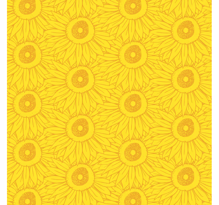 Light sunflower shades Yellow blind - TenStickers