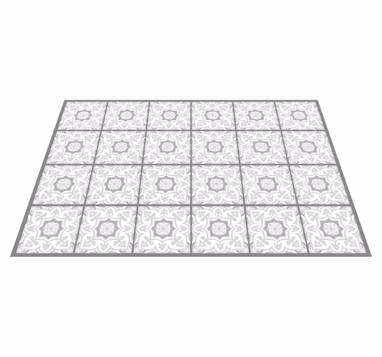 Gray tones original placemats - TenStickers
