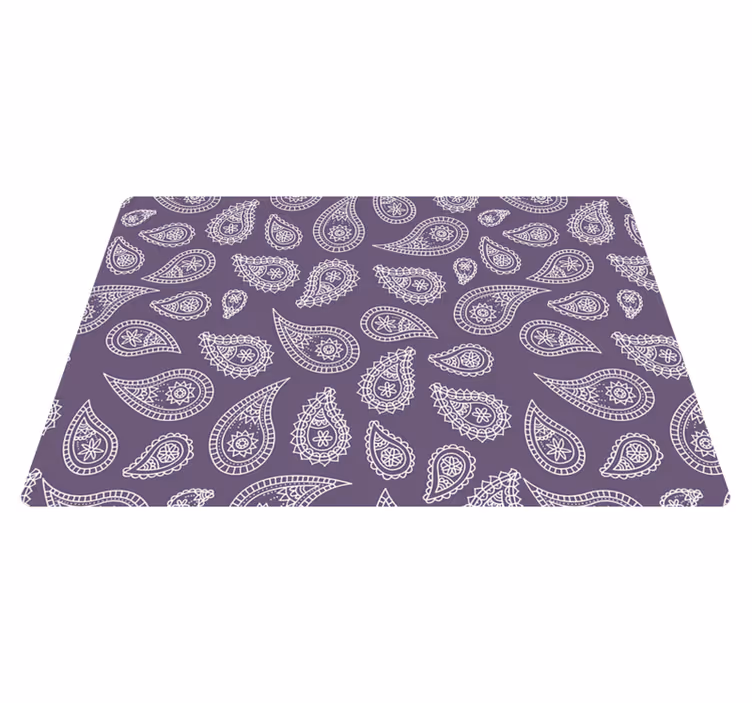 Original placemats with paisley pattern design - TenStickers